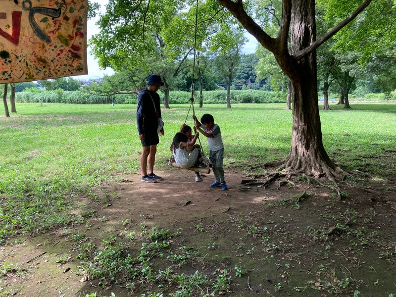 くじら山プレーパーク（都立武蔵野公園内）